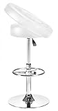 Zuo Modern Topsy Barstool, White