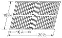 Rectangular Porcelain Coated Steel Wire Cooking Grid