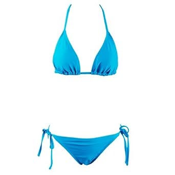Buy 2 Pc Bikini Set Turquoise Top & Bottom by Marina West