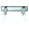 Trio 8700021-07 Energiespar-Spotbalken, Glas opal matt