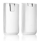 Philips DLA63068/10 iPod Touch White Leather Slimsleeve Case