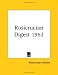 Rosicrucian Digest 1952
