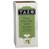 TAZO China Green Tips Green Tea, 20-Count Tea Bags (Pack of 3)