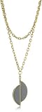 Paige Novick Gris Peacock Pastels Detachable Pendant Necklace