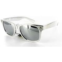 Wayfarer Metallic Retro Fashion Sunglasses in the Latest Reflective Colors