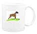 Mug with standing, dog, brown, pet, boxer