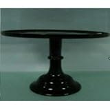 10″ CAKE PLATE STAND BLACK