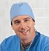 [Itm] Polypropylene Side and Crown, Light Blue [Acsry To]: Surgeons' Caps - Non-A... see description