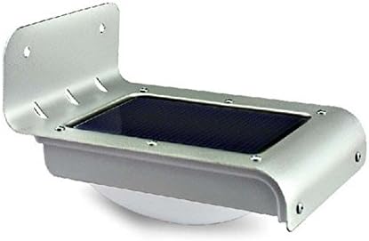 ZHERLLY SHOPPE Waterproof IP65 and Heatproof 16 pieces LED Solar Powered 16 LED with Motion Sensor Perfect for Stairway, Outdoo,r Garden Path Wall Light (Auto-light up at night)