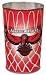 Atlanta Hawks NBA 15 Inches Metal Trash Can/Waste Basket