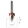 CMT 858.001.11 Laser Point Router Bit 1/4-Inch Shank, 1/2-Inch Cutting Diameter, 7/16-Inch Cutting Length, 60 Degree Cutting Angle