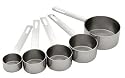 MIU Stainless-Steel 5-Piece Measuring Cup Set