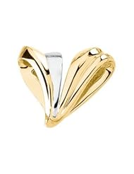 14K White Gold Chain Slide