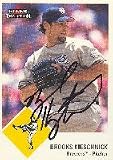 Brooks Kieschnick, Milwaukee Brewers Autographed Card