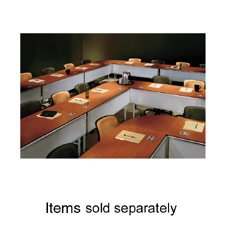  Perpetual Series Mobile Rectangular Training Table, 60w x 24d, Bourbon Cherry (HONPR2460BH)