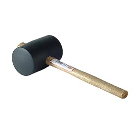 Faithfull Rubber Mallet - Black 2.1/4In