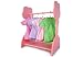 Penelope Peapod Clothes Wardrobe with 4 Dresses Image