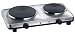 Severin DK 1013 Doppelkochplatte Emaill INOX matt
