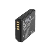 Original Delamax Akku für DMW-BCG10e - z.B. Panasonic Lumix DMC-TZ10, TZ8, TZ7, TZ6, ZX1, ZX3, BCG10 (Firmware Version 3!)