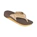 Womens Reef Leather Slap Sandal
