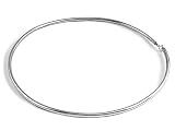Sterling Silver Choker Necklace - High Polished