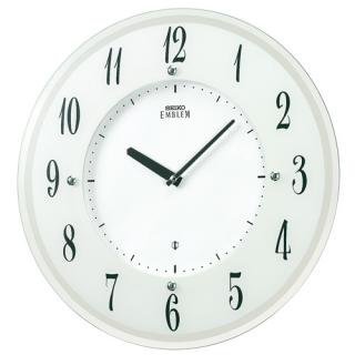 SEIKO CLOCK EMBLEM(セイコークロックエンブレム) ソーラー電波掛け時計HS533W