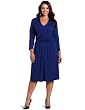 Jones New York Womens 3/4 Sleeve Dress