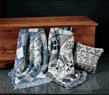 Gentleman Golfer Afghan Throw Blanket