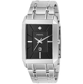 Fossil #FS4411 Men's Analog Black Dial Watch