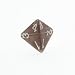 Chessex Translucent 16mm Smoke and white d4