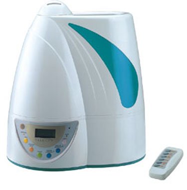 Deluxe Ultrasonic Humidifier + Ionizer Air Purifier