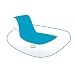 Swimways Sprng Float SunSeat - White/Aqua