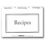 Labeleze 4-by-6-Inch Recipe Card Divider Set