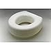 Duro-Med Deluxe Plastic 5 Toilet Seat Riser, White