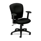 New-basyx VL220VA10 - VL220 Mid-Back Task Chair, Black - BSXVL220VA10