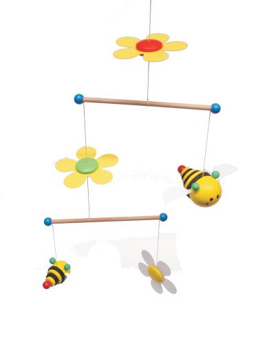 Niermann-Standby 3405 - Mini Mobilie Sum Sum - Mobile mit Bienchen und Bl&uuml;ten