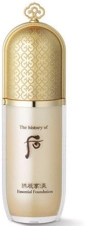 KOREAN COSMETICS, LG Household &amp; Health Care_ THE WHOO, Gongjinhyang: Mi Essential Foundation Color NO.1 (SPF22, PA + +, shiny, smooth, UV-blocking, bright)[001KR]