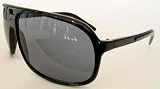 Black Retro Sports Sunglasses