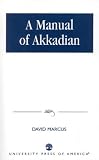 Manual of Akkadian
