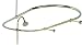 CLAWFOOT TUB SHOWER ENCLOSURE, OVAL CURTAIN RING-BRASS