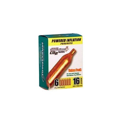 Buy Pump Innovations CO2 Cartridges 16G Non-threaded 6 pack by Innovations