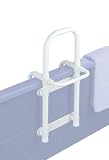 Wenko 8110100 Badewannen-Einstiegshilfe Secura - belastbar bis 120 kg, 23 x 24.5 x 52.5 cm, wei&szlig;