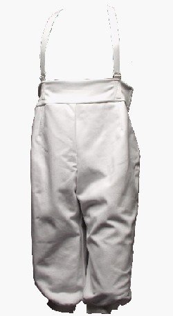 Women's Nylon polyester knickers, regulation design, with suspenders for additional comfort