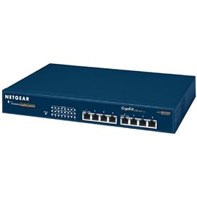 Netgear GS508T 8-Port 10/100/1000 Gigabit Copper Switch