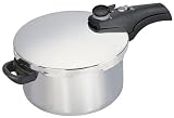 Manttra 26122 6-Quart Aluminum Smart Pressure Cooker