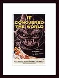 It Conquered the World, Art Poster with Wood Frame, poster size: 11