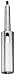 Jacobs 30445 821 Extension Socket for No. 2 Morse Taper Outside and No. 1 Morse Taper Inside