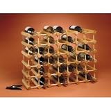 Kitchen & Housewares : J.K. Adams MWR-6-N Hardwood 6-Bottle Wine Rack, Natural