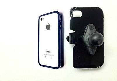 SlipGrip RAM Mount For iPhone 4 4S Using GRIFFIN Reveal Frame Bumper