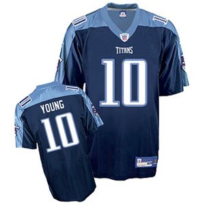 Tennessee Titans Vince Young YOUTH Reebok Replica Team Color Jersey - X-Large